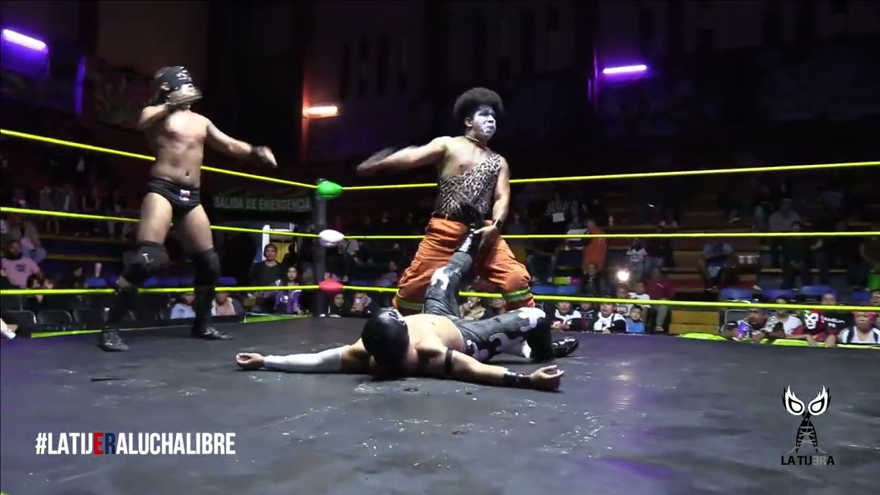 Hijo de Mr Niebla, Caníbal Jr y Vudú Max 🆚 Guerrero Mixtico Jr, Brazo Cibernético Jr y Profano backdrop