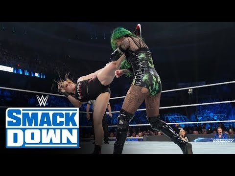 Ronda Rousey vs. Charlotte Flair – Beat the Clock “I Quit” Challenge: SmackDown, Apr. 29, 2022 backdrop