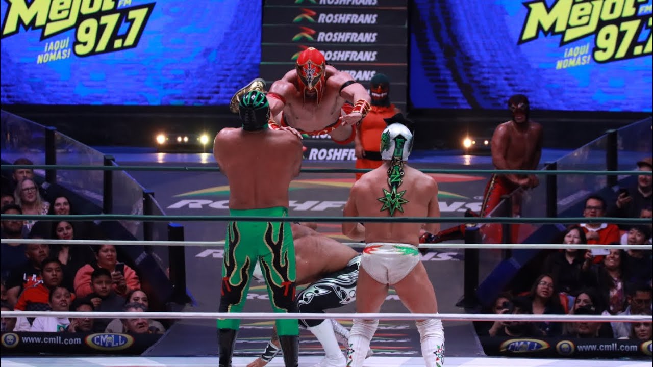 Reporte CMLL: Crixus, Vegas e Hijo del Villano III Vs Star Black, Fugas y Explosivo