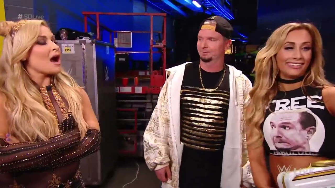Natalya warns Carmella and James Ellsworth ahead of SummerSlam: SmackDown LIVE, August 08, 2017 background