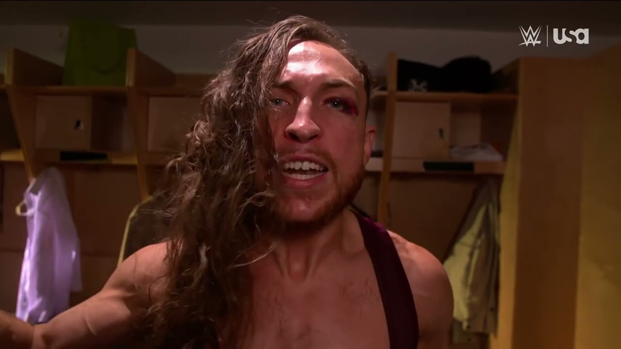 Pete Dunne explains why he has that eye: NXT, Sep. 10, 2024 background