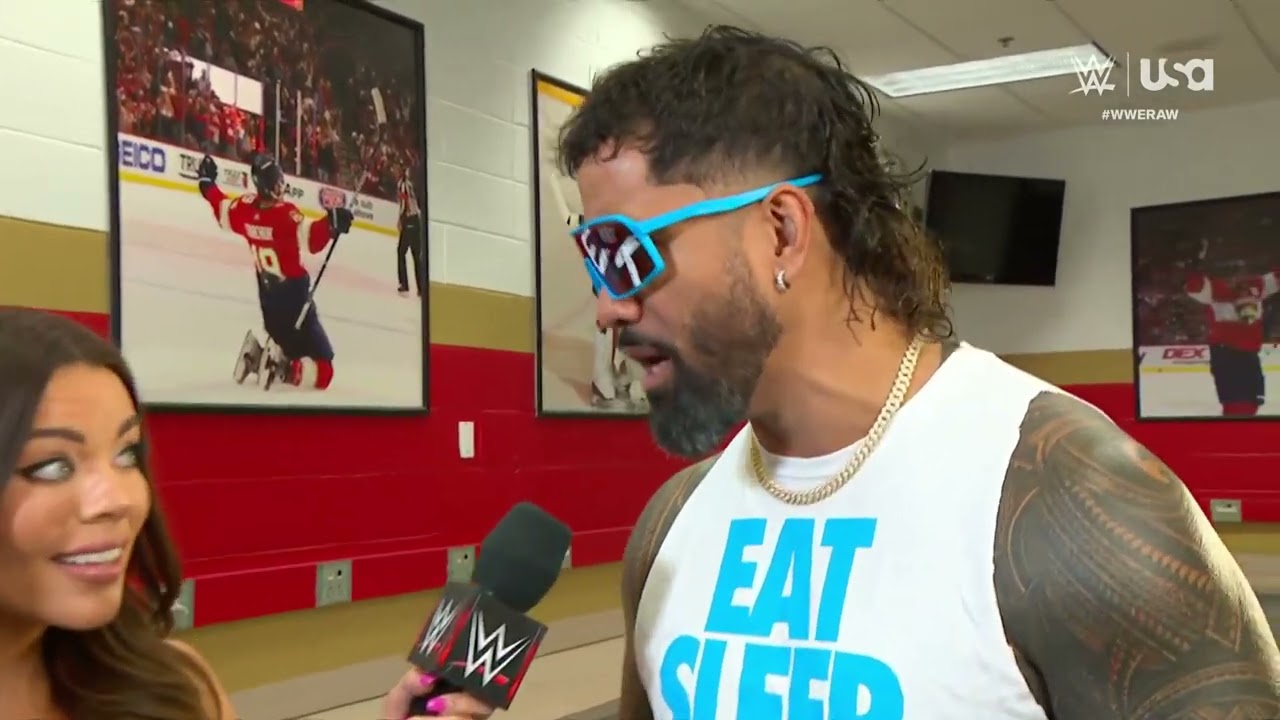 Jey Uso says he will be in the tournament to face Bron Breakker: Raw, Aug. 19, 2024 background