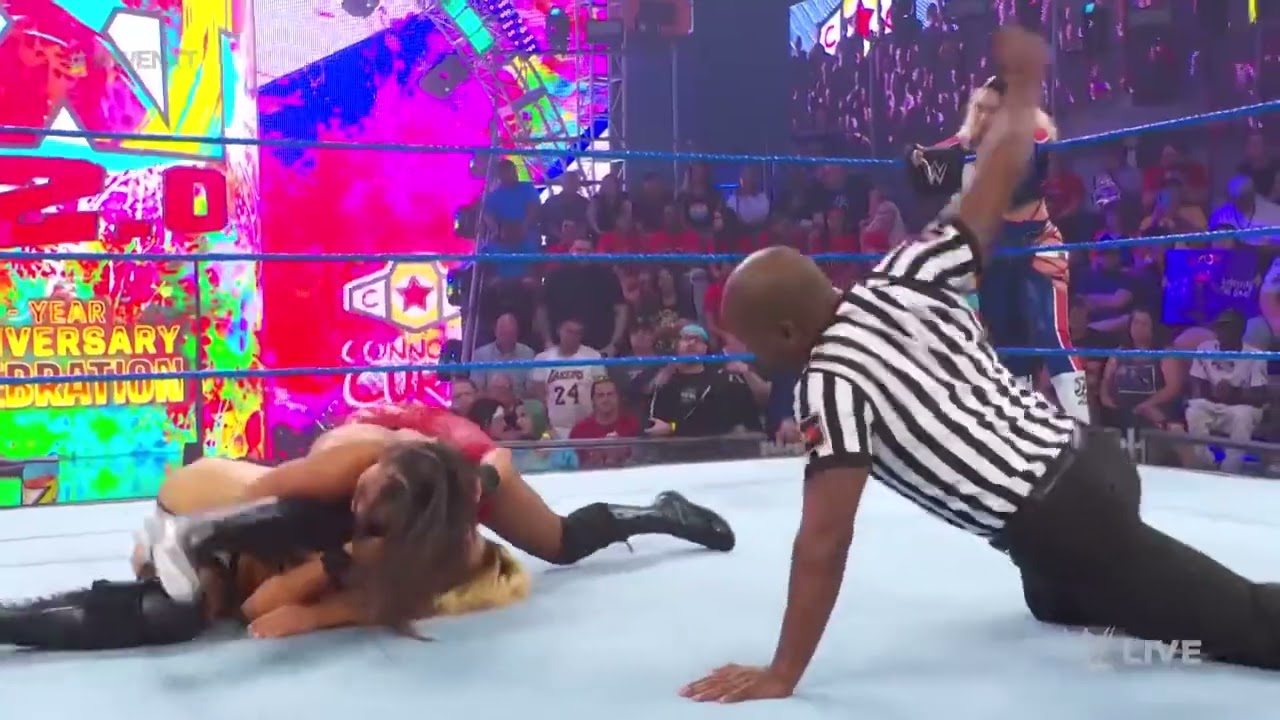 Zoey Stark & Nikkita Lyons vs. Arianna Grace & Kiana James: NXT 2.0, Sept. 13, 2022 background