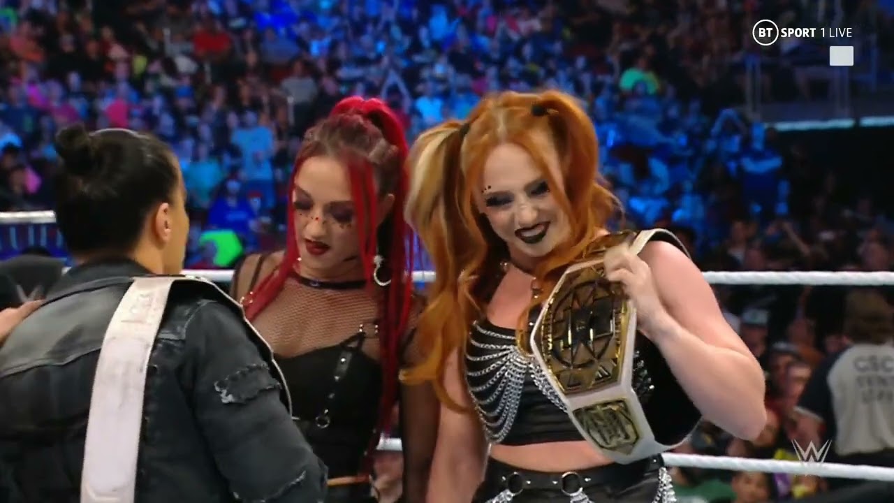 WWE SMACKDOWN ALBA FYRE & ISLA DAWN DEBUT 06/09/23 background