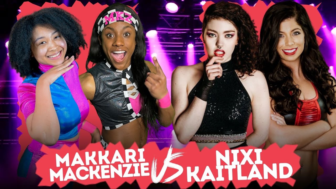 Mackenzie Morgan & Makkari Kandy vs Nixi Xs & Kaitland Alexis background
