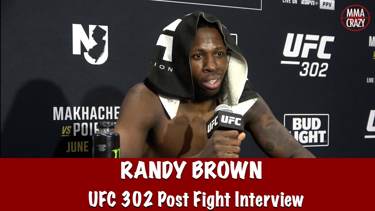 Randy Brown speaks on call out says he will KO Geoff Neal | UFC 302 background