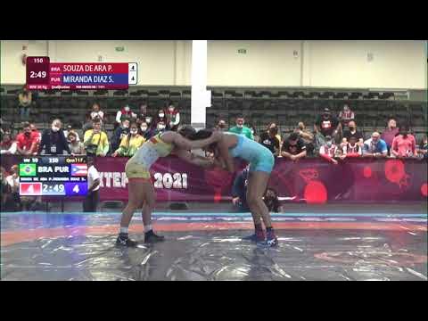 Qual. WW - 50 kg: P. SOUZA DE ARA (BRA) v. S. MIRANDA DIAZ (PUR)