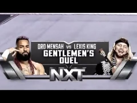 Oro Mensah vs Lexis King: NXT, Oct. 15, 2024 background