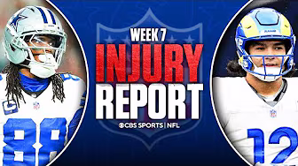 NFL Week 7 Injury Report: CeeDee Lamb set to return, Puka Nacua ruled OUT & MORE