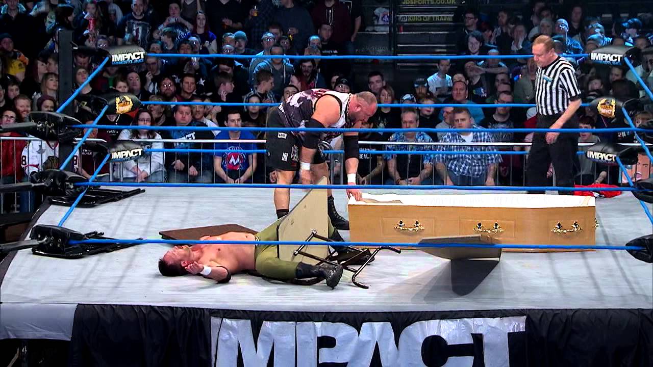 Casket Match: Bully Ray vs. Mr. Anderson (February 13, 2014)