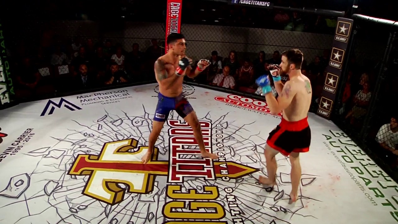 Cage Titans XXX: Fernando Perez vs Johnny Campbell background