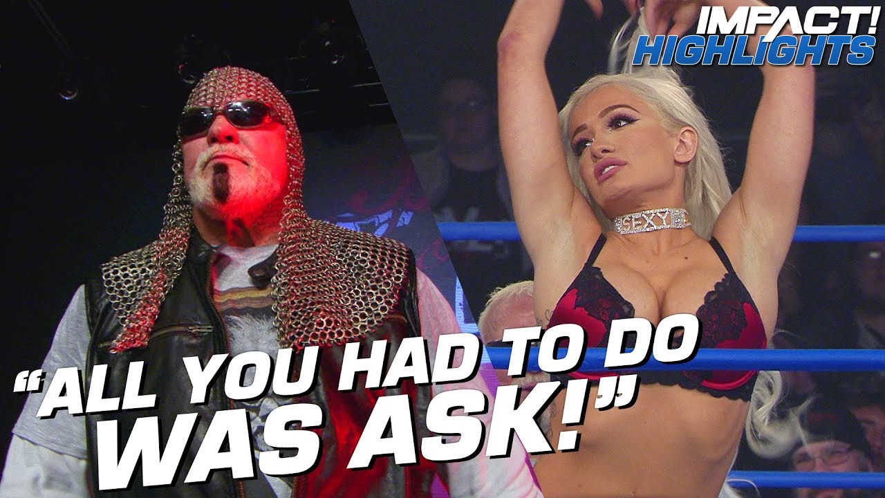 Scott Steiner RETURNS for a Lap Dance from Scarlett Bordeaux! | IMPACT! Highlights Jan 11, 2019