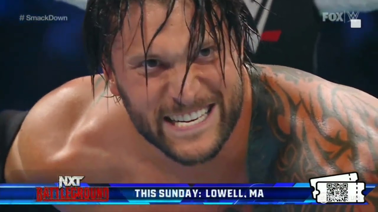 WWE SMACKDOWN AJ STYLES VS KARRION KROSS 05/26/23 backdrop