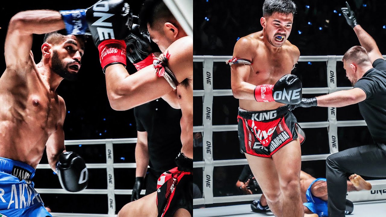 Next-Level Striking Technique 🔥 Prajanchai vs. Akram Hamidi background