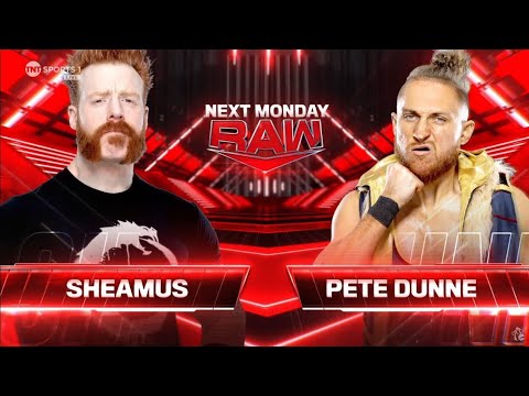 Sheamus vs Pete Dunne: Raw, Sep. 16, 2024 background