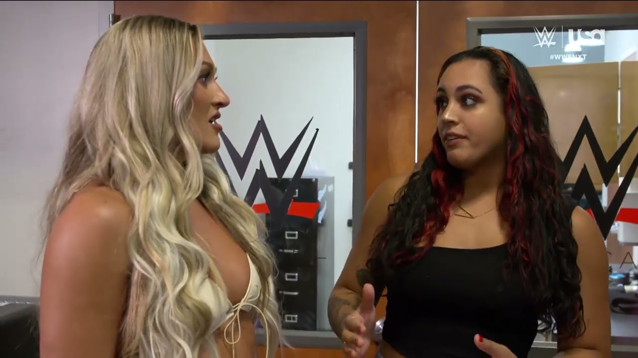 Ava tells Izzi Dame that Brinley Reece will replace Karmen Petrovic: NXT, Aug. 20, 2024