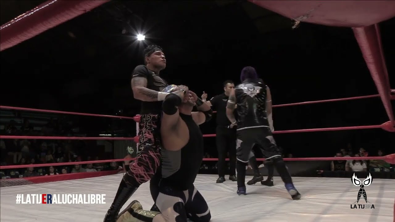 Lunatik Fly, Ironía y Alex Pain Vs Methauro, Menfiz y Spider Kid background