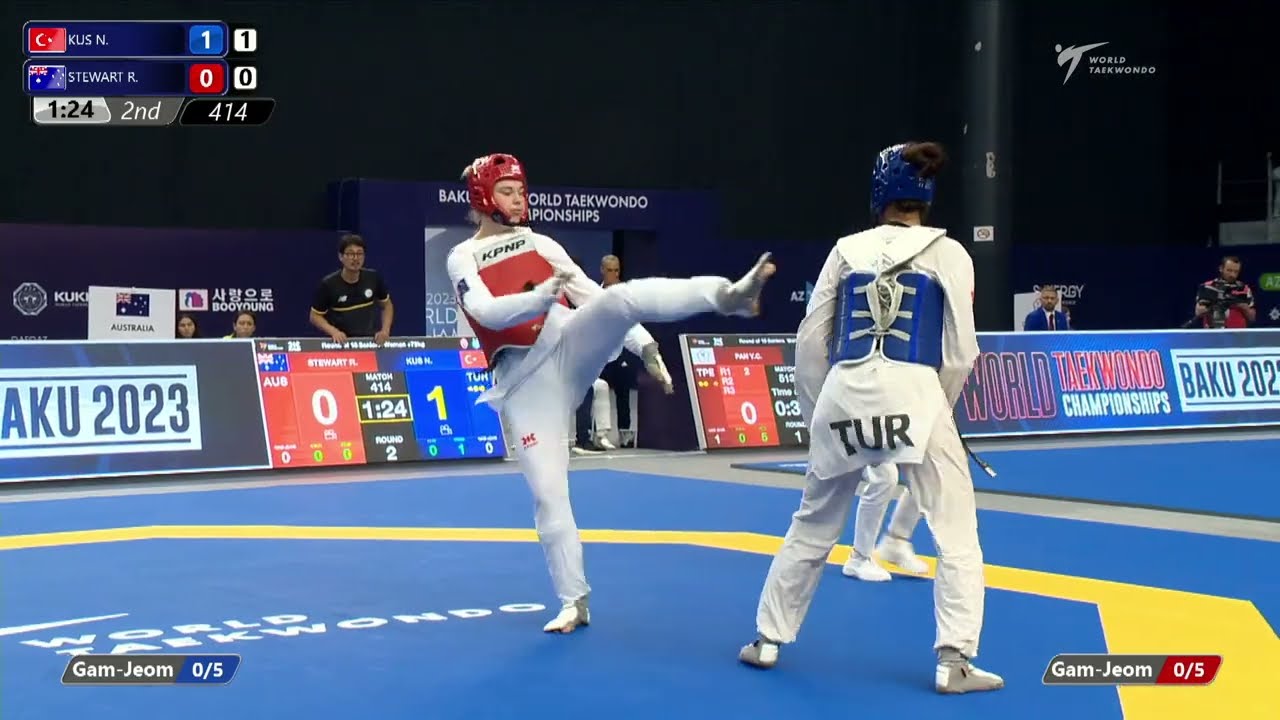 414 R16 Women +73kg TUR KUS N AUS STEWART R