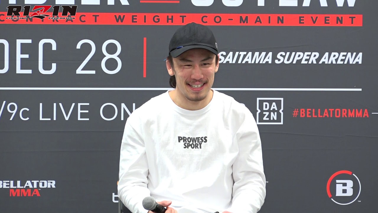 矢地祐介 BELLATOR JAPAN 試合後インタビュー background