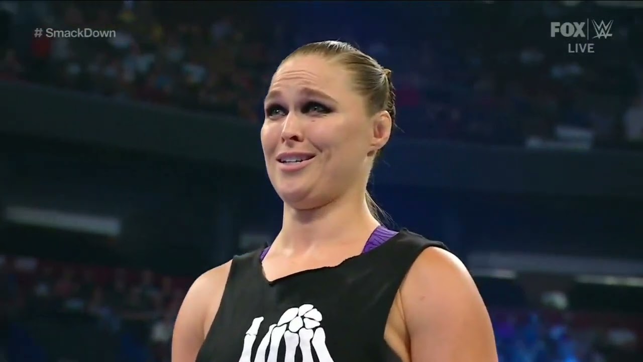 WWE SMACKDOWN RONDA ROUSEY ENTRANCE 08/19/22