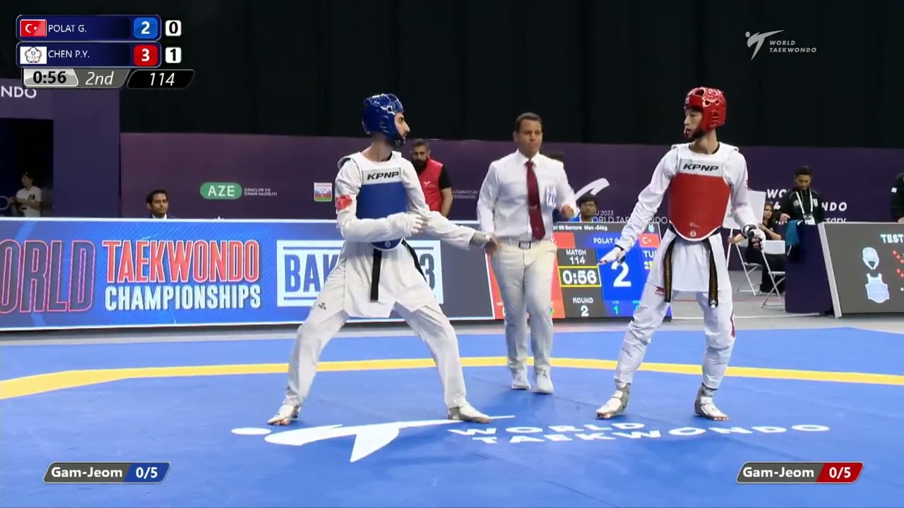 114 R32 Men 54kg TUR POLAT G TPE CHEN P Y
