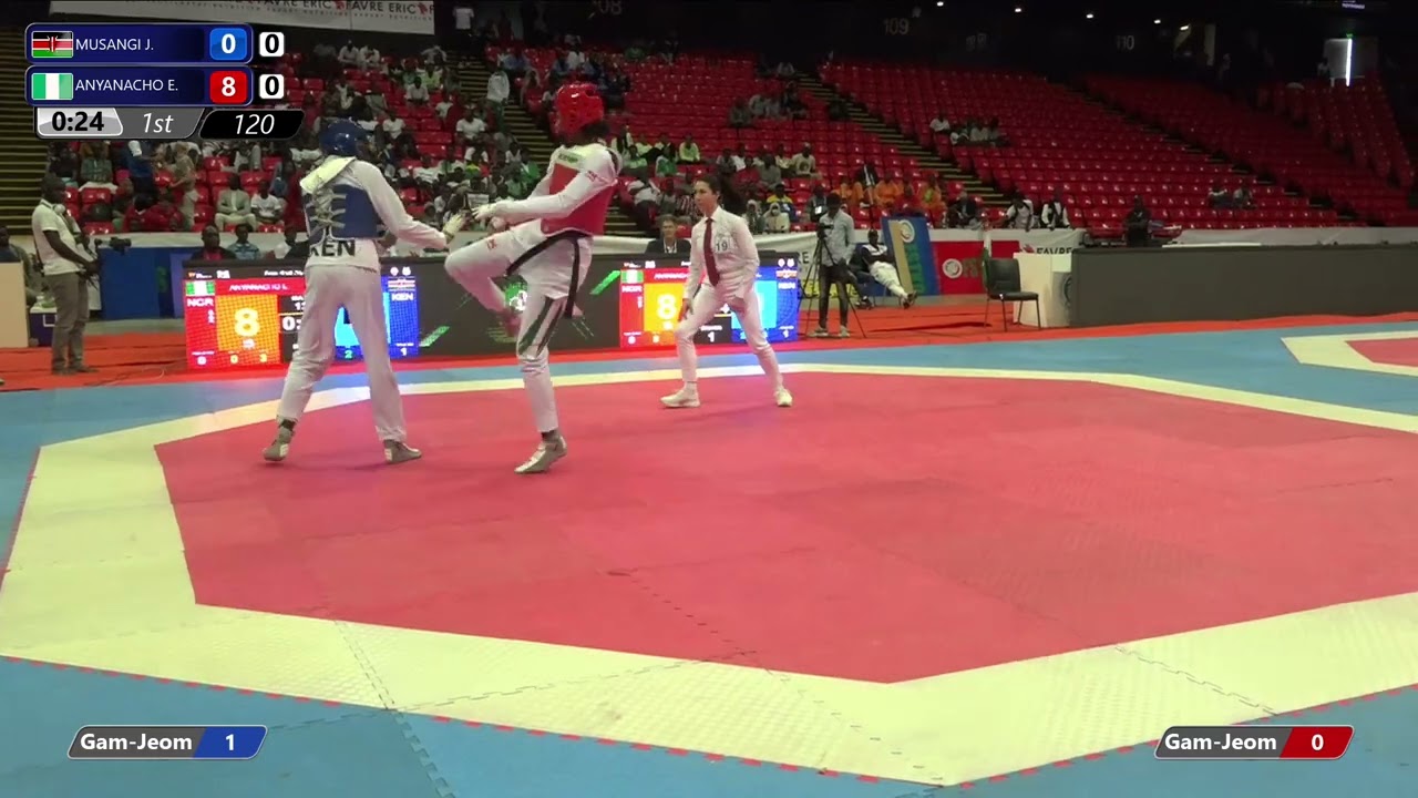 120 Sf W 67kg KEN MUSANGI JULLY ALUNGATA NGR ANYANACHOE E | African Qualification Tournaments backdrop