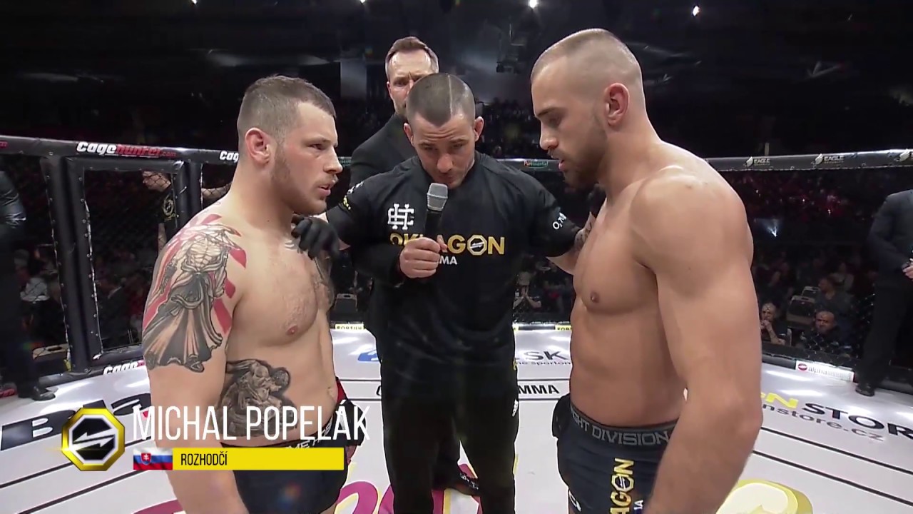 OKTAGON 5: Jan Široký vs. Jan Malach backdrop