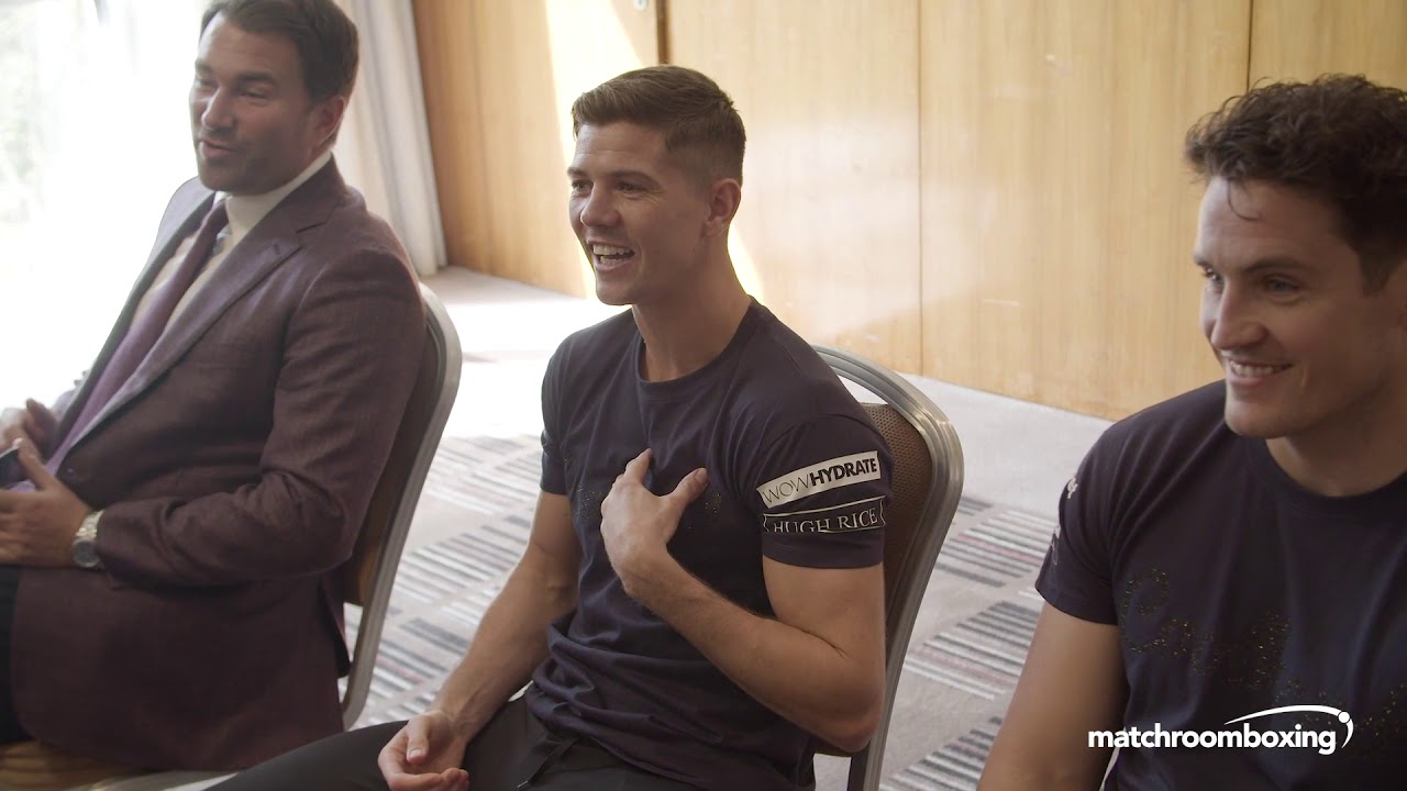 Luke Campbell Fighter Meeting (Lomachenko fight)