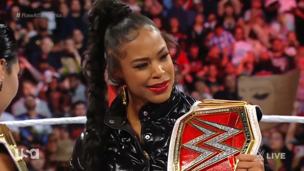 WWE RAW BIANCA BELAIR ENTRANCE 04/03/23