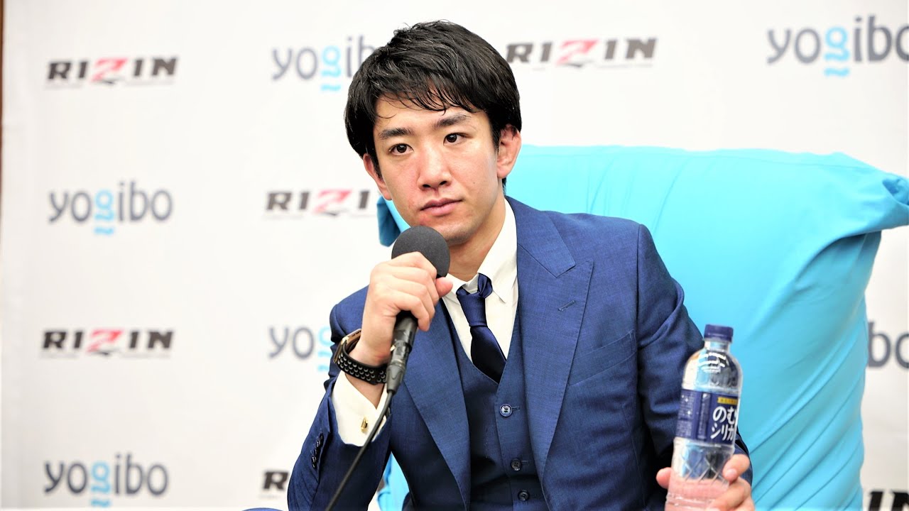 Yogibo presents RIZIN.29 瀧澤謙太 試合後インタビュー background