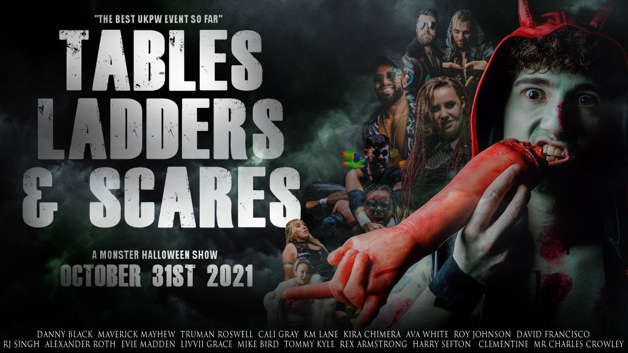 UKPW: Tables, Ladders & Scares (United Kingdom Pro Wrestling Extended Highlights) background