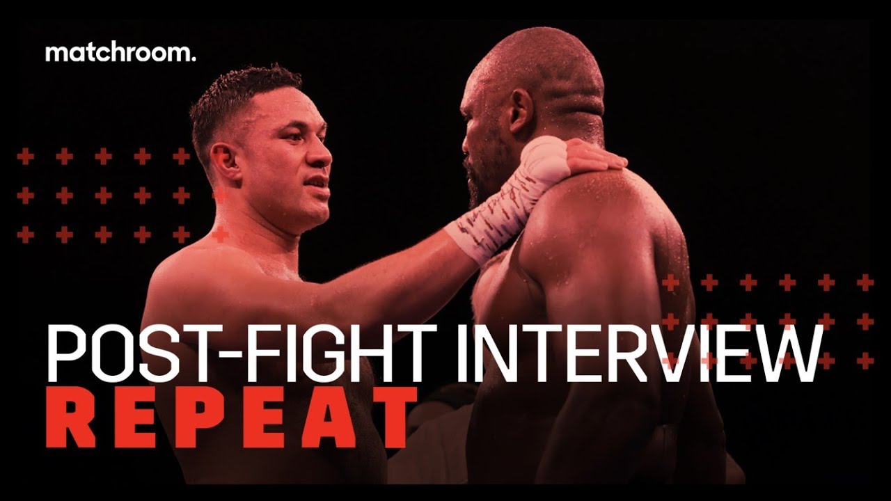 “I felt a lot stronger than the first fight, I have a lot of respect for Chisora!” - Joseph Parker