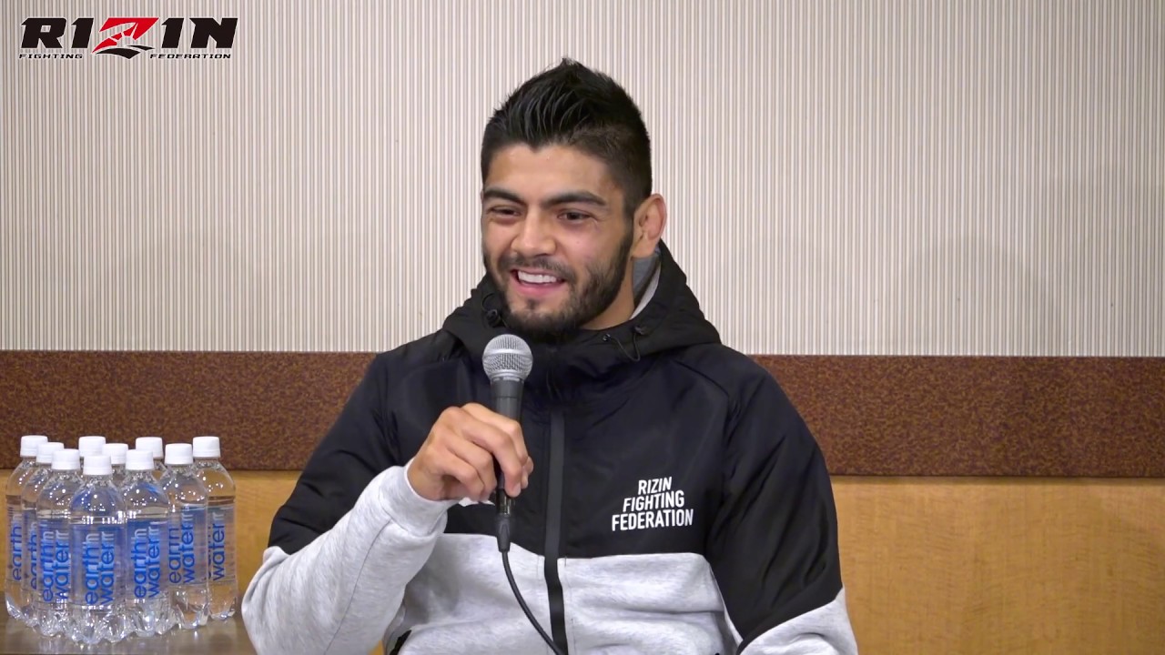 ホベルト・サトシ・ソウザ RIZIN.19ライト級GP 試合前インタビュー background