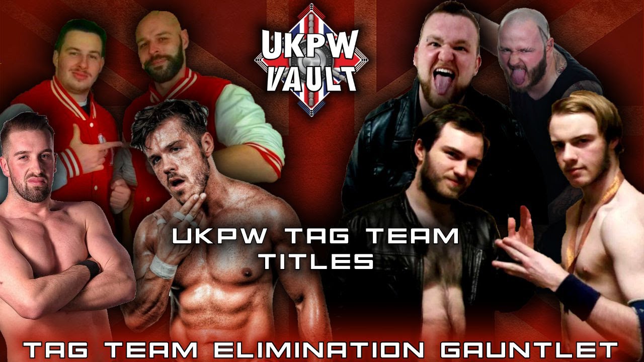 Tag Team Title Gauntlet Elimination FULL MATCH background
