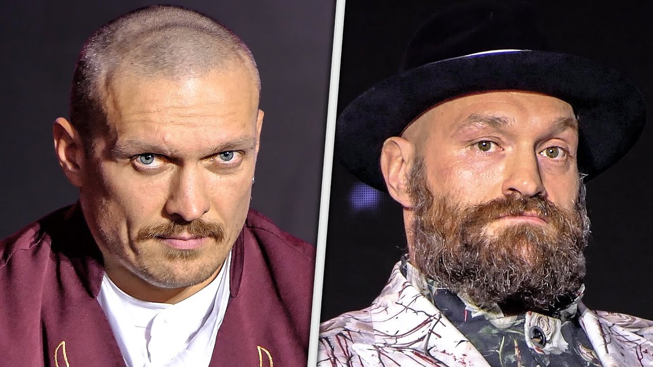 Oleksandr Usyk vs. Tyson Fury 2 • FULL FINAL PRESS CONFERENCE | DAZN Boxing backdrop