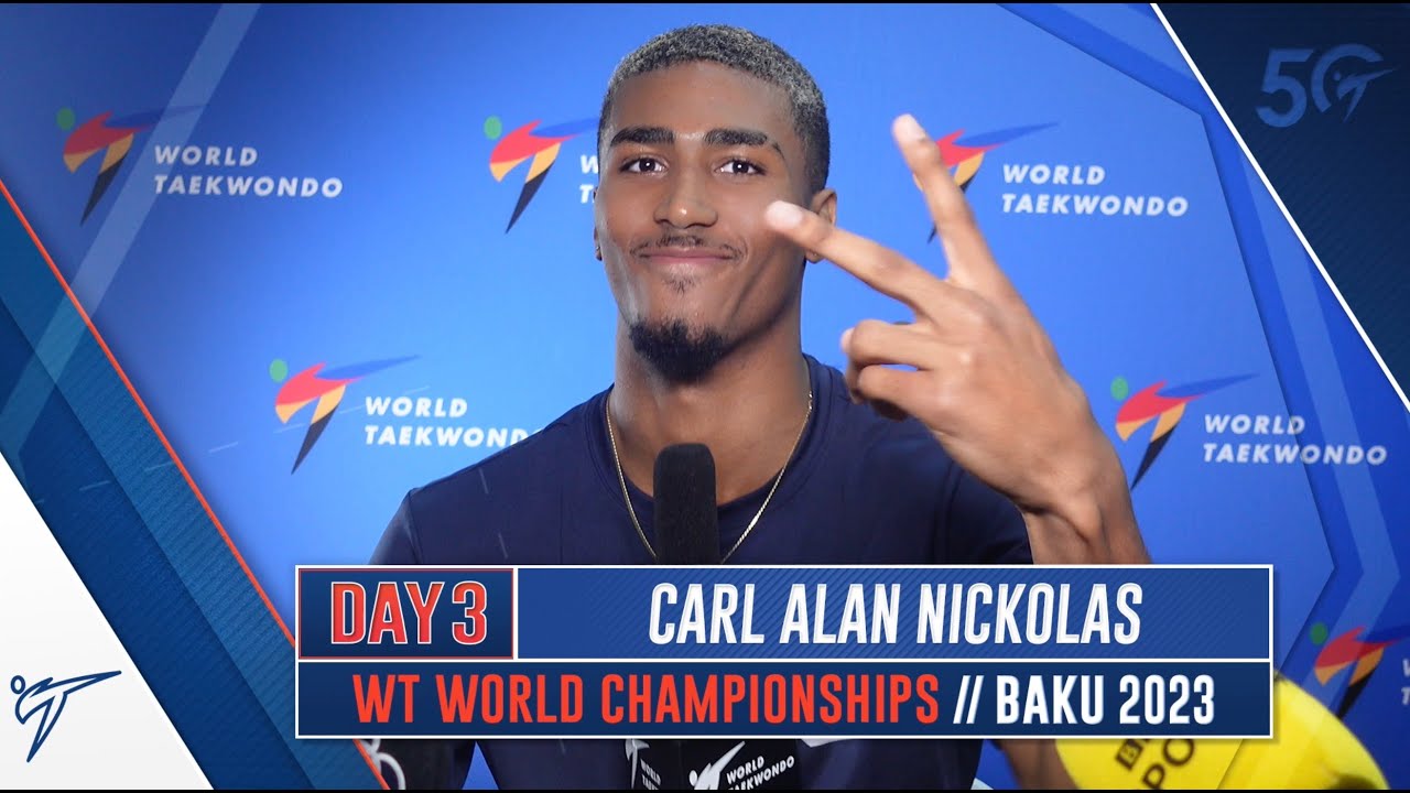 CARL ALAN NICKOLAS INTERVIEW // 2023 BAKU WORLD CHAMPIONSHIPS SILVER MEDALIST (M-80KG)