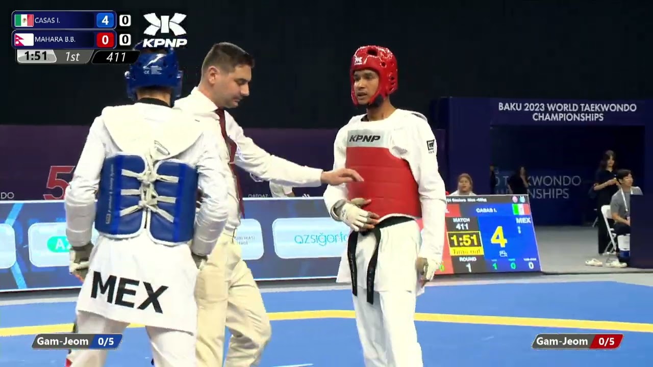 411 R64 Men 68kg MEX CASAS I NEP MAHARA B B background