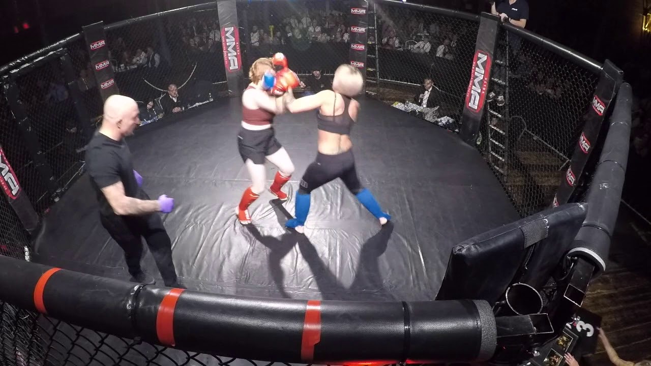 Ultra MMA | Derby | Lyra Fielding VS Becky Rankin background