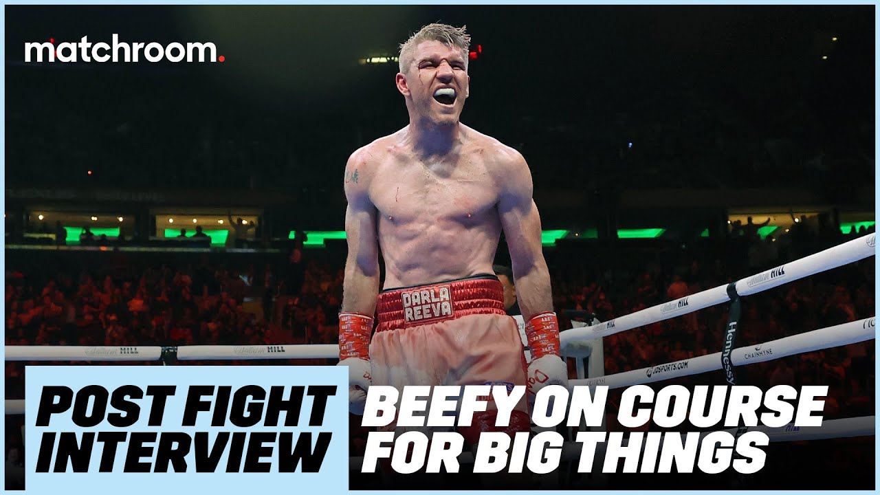 "That was something I'll never forget!" Liam Smith hands Jessie Vargas first career stoppage in NYC