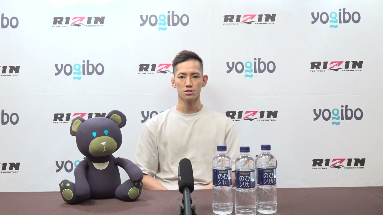 Yogibo presents RIZIN.29 髙橋亮 試合前インタビュー