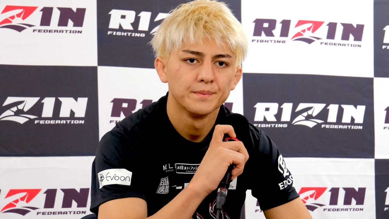 鈴木千裕 試合後インタビュー / RIZIN.43 background