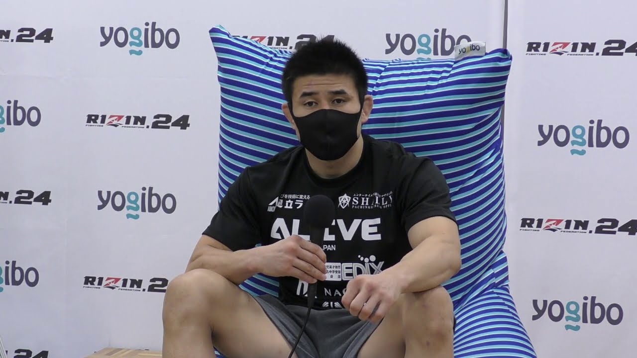 Yogibo presents RIZIN.24 久米鷹介 試合後インタビュー