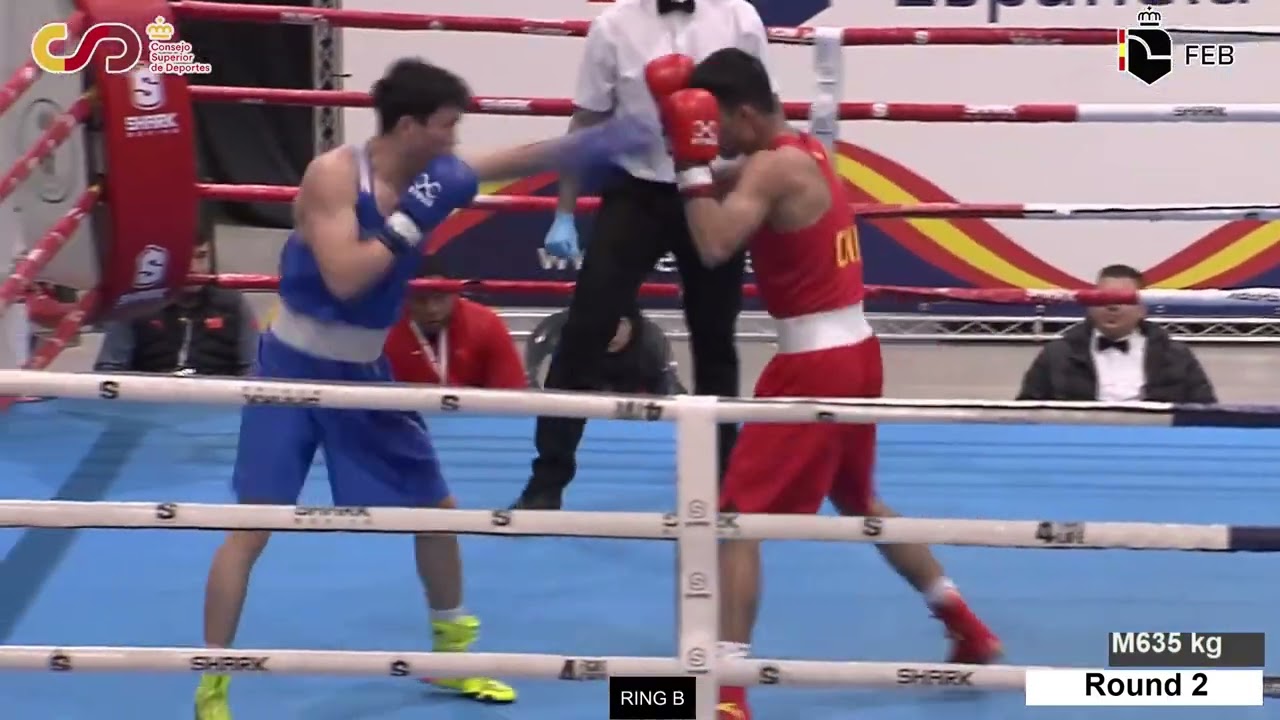 Almat Abduali (KAZ) vs. Musitafa Muhetaer (CHN) Boxam Tournament 2025 SF's (63kg)