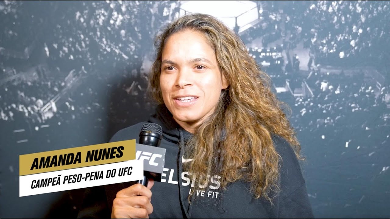 Amanda Nunes: "A Leoa vai levar o cinturão para casa" | UFC 277 background