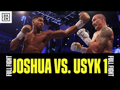 FULL FIGHT | Anthony Joshua vs. Oleksandr Usyk 1 background