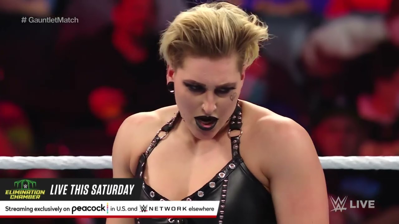 Rhea Ripley vs Nikki A.S.H. – Gauntlet Match to determine who enters Chamber last: Raw, Feb 14, 2022 backdrop