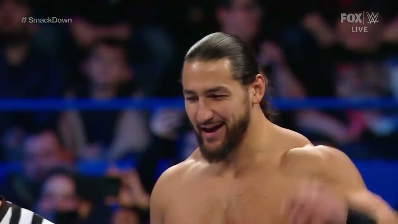 WWE SMACKDOWN KARRION KROSS VS MADCAP MOSS 11/18/22 background