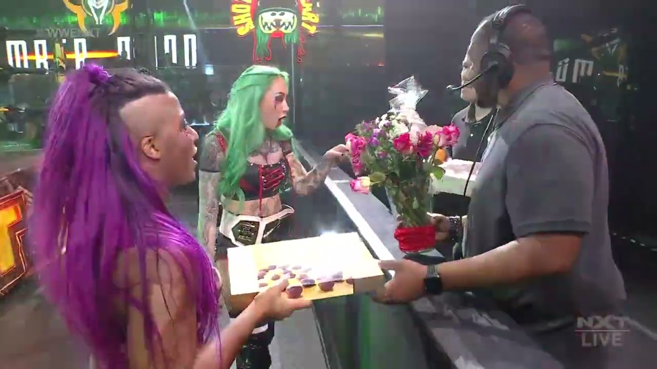 The Way brutally attack Ember Moon & Shotzi Blackheart: WWE NXT, Apr. 27, 2021 background
