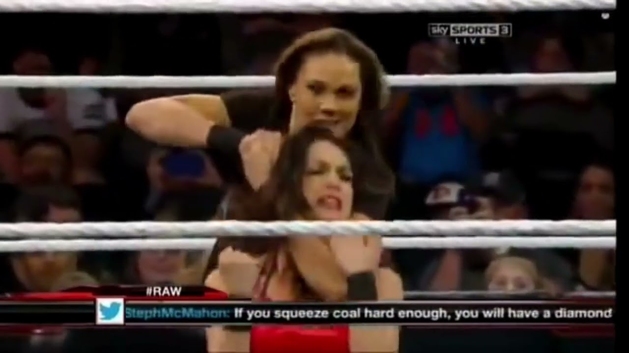 FULL MATCH - Snuka, Fox & Lee vs. Bella Twins & Natalya - 6-Diva Tag Team Match: Raw, Dec. 16, 2013 backdrop