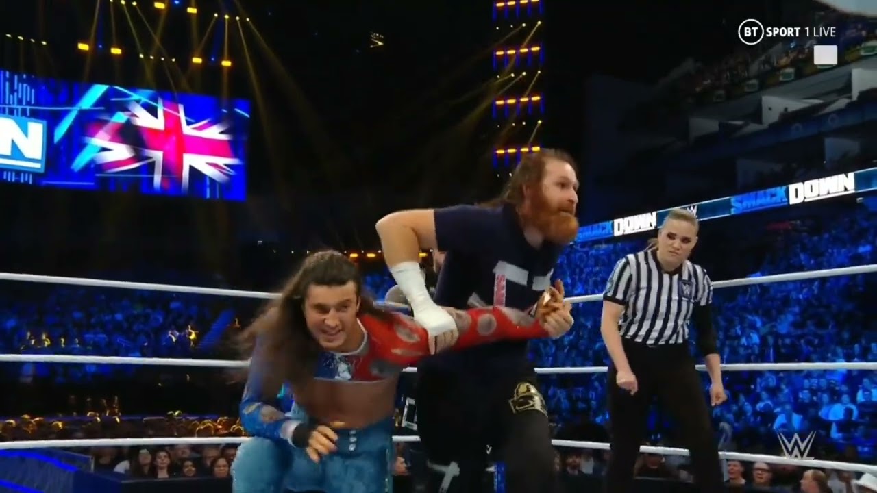 WWE SMACKDOWN KEVIN OWENS & SAMI ZAYN VS PRETTY DEADLY 06/30/23